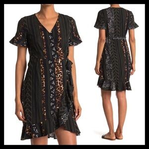 VERO MODA Henna Wrap Dress